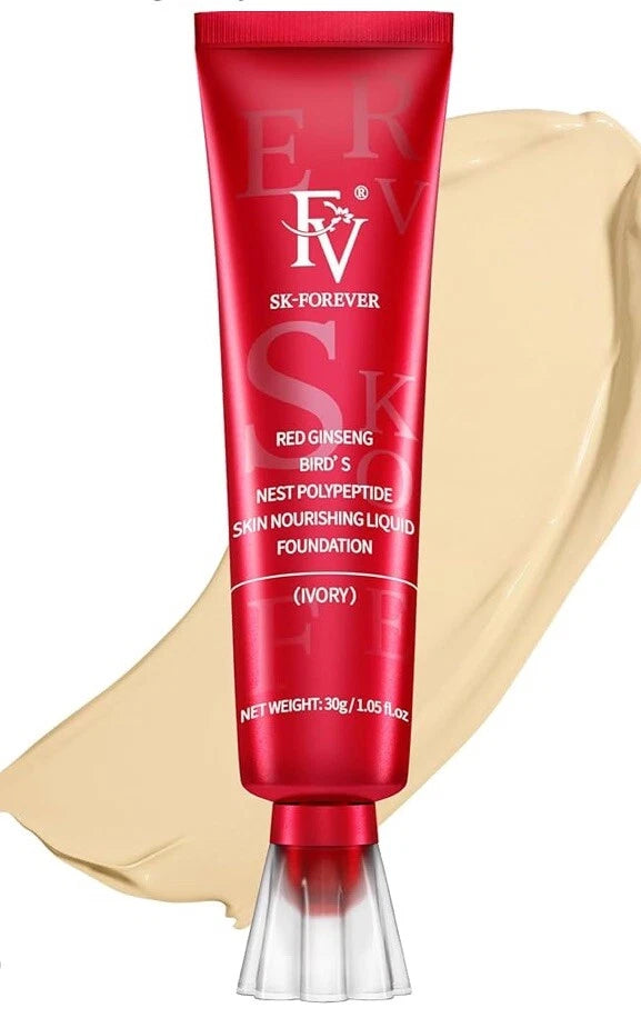 FV SK-Forever Liquid Foundation – Lightweight, Oil-Control Formula with Peptides & Bird’s Nest Extract