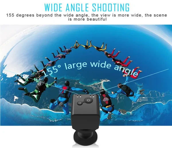 SQ11 Mini Camera – HD 1080P Sensor, Night Vision, Motion Detection DVR, Micro Sport DV Video Camcorder