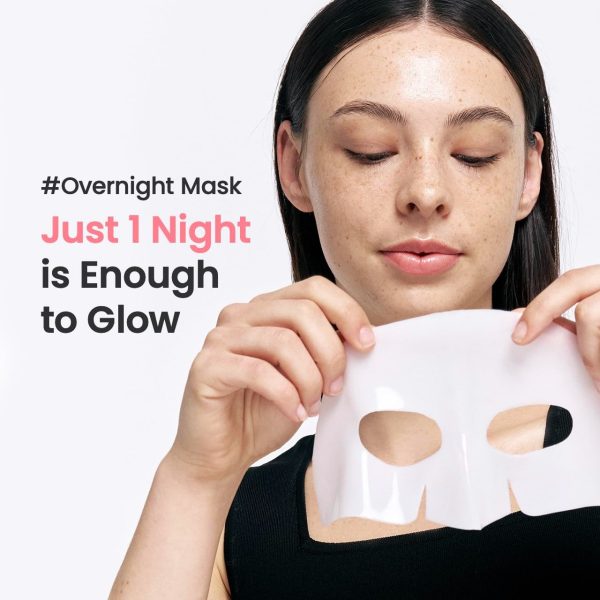 1 Pc Bio-Collagen Real Deep Hydrating Overnight Facial Sheet Mask