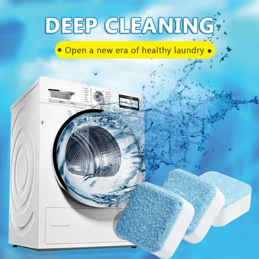 12 Tablets Pack Washing Machine Cleaning Tablets