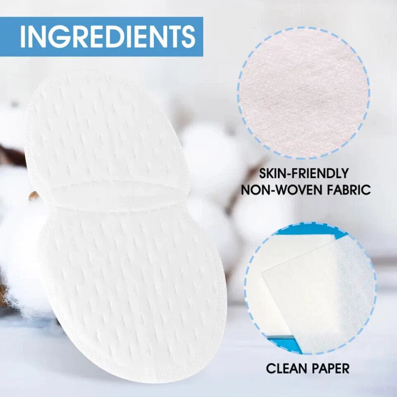 10pcs (5 Pairs) Underarm Sweat Pads – Clothing Shields for Armpit Care, Sweat & Odor Absorption | Antiperspirant & Deodorant Protectors